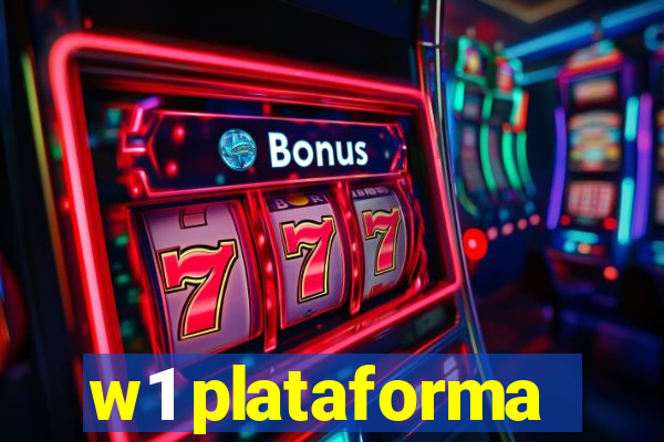 w1 plataforma